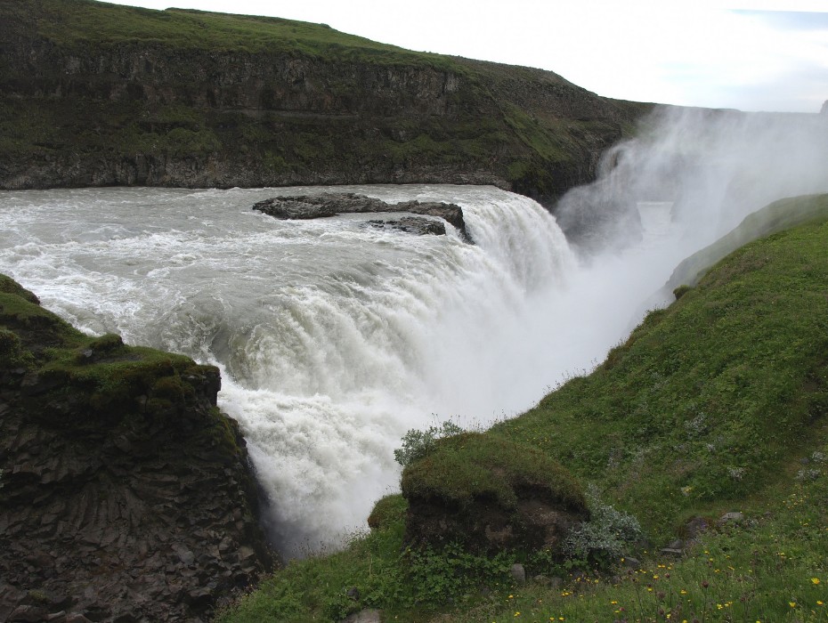 Gullfoss vízesés - Izland