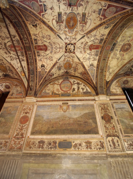 A Palazzo Vecchio freskói