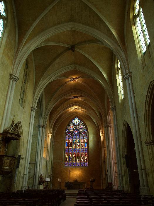 Gótikus templom Aix-en-Provence-ban