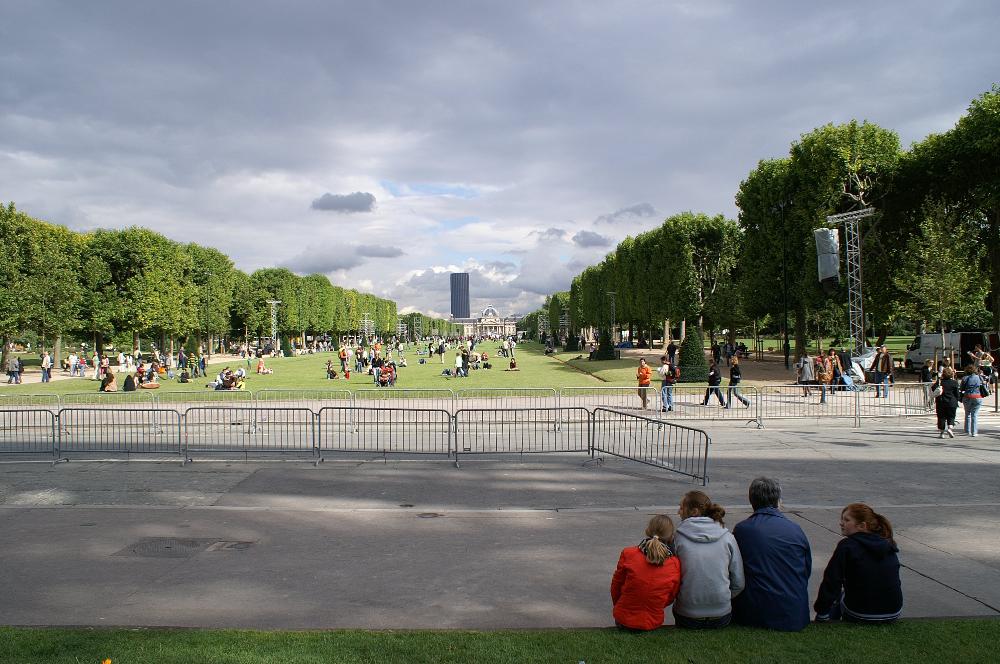 Park az Eiffel toronynál