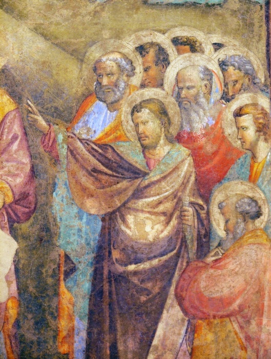Freskó a Santa Croce falán