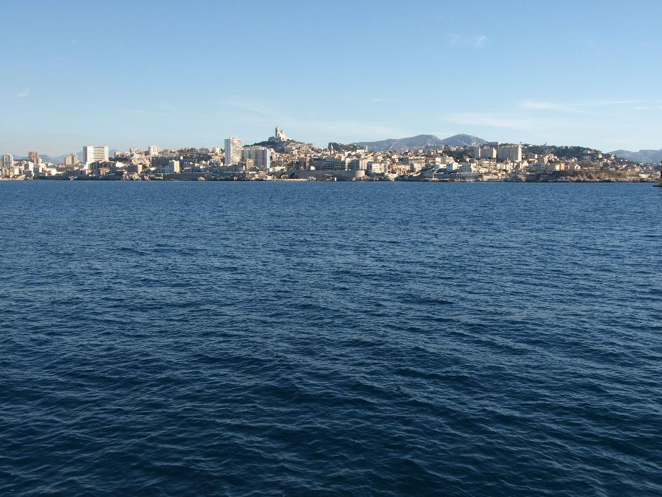 Marseille a tenger felől
