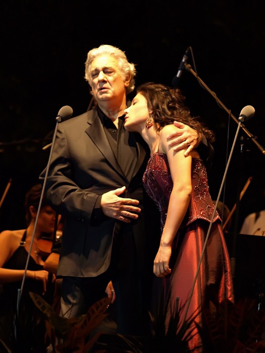 Plácido Domingo és Annalisa Stroppa
