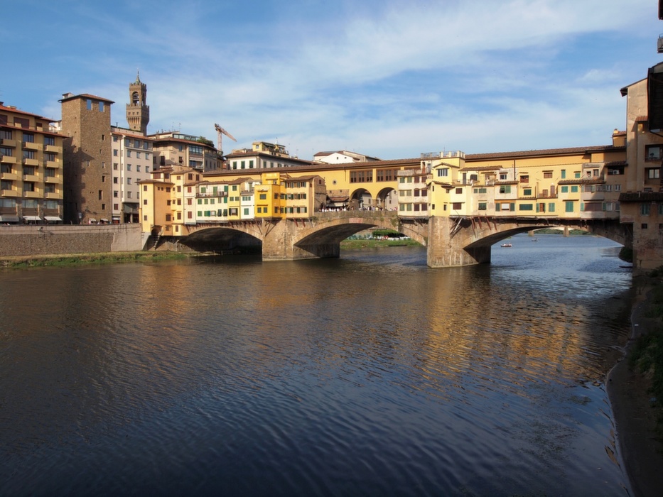 Ponte Vecchio és az Arno
